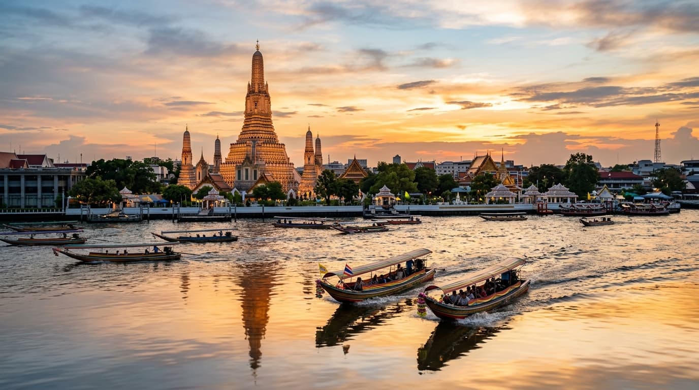 Wat Arun temple in Bangkok